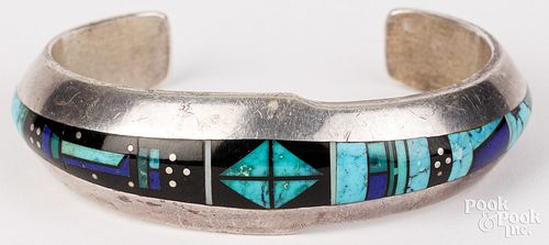 JIM HARRISON, NAVAJO STERLING CUFF BRACELETJim