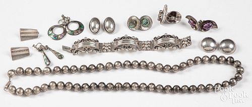 GROUP OF STERLING SILVER JEWELRYGroup