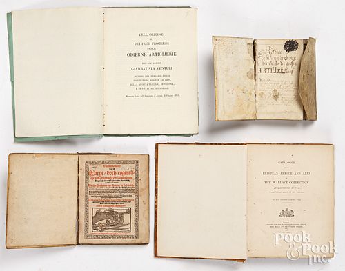 FOUR EUROPEAN MILITARY BOOKSFour