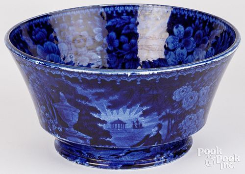 HISTORICAL BLUE STAFFORDSHIRE BOWLHistorical