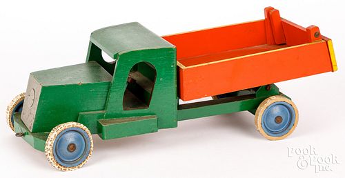 ADO KO VERZUU WOOD DUMP TRUCK, CA. 1930Ado