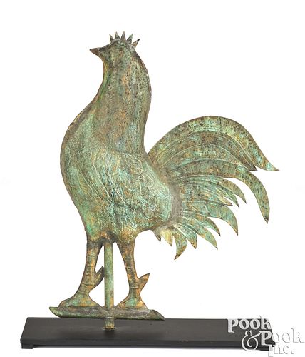 SMALL SWELL BODIED COCKEREL WEATHERVANE  3c9d5d