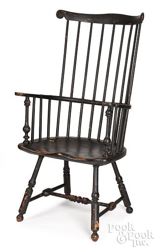 PHILADELPHIA FANBACK WINDSOR ARMCHAIR,