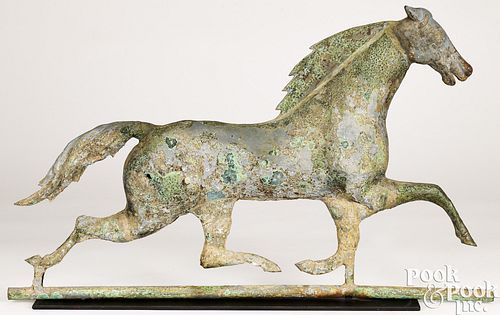 SWELL BODIED COPPER RUNNING HORSE 3c9e6a