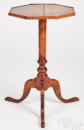NEW ENGLAND MAPLE CANDLESTAND,