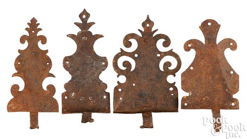 TEN SOUTHERN EUROPEAN WROUGHT IRON 3ca0b3