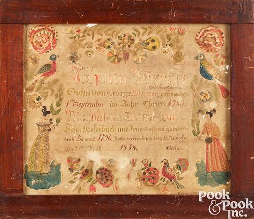 DANIEL PETERMAN FRAKTUR BIRTH 3ca105