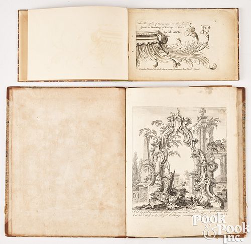 THREE ENGLISH ROCOCO DESIGN BOOKS  3ca17f