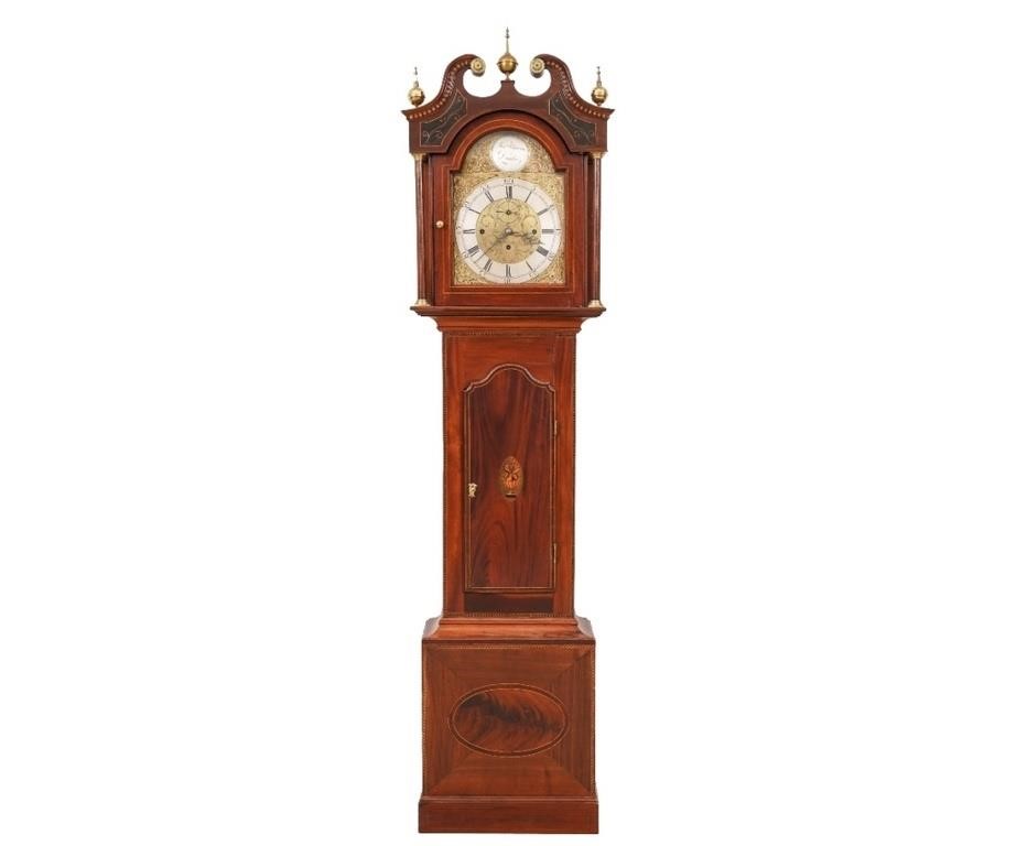Scottish tall case clock made by