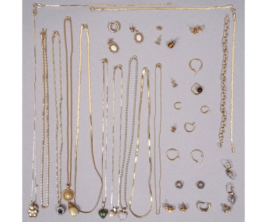 14k gold jewelry to include necklaces 3ca354