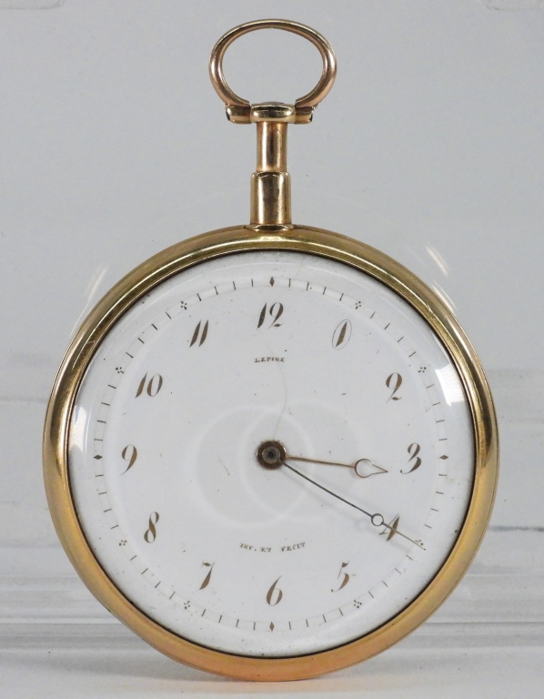 FRENCH 14K GOLD REPEATER LEPINE 3ccc17