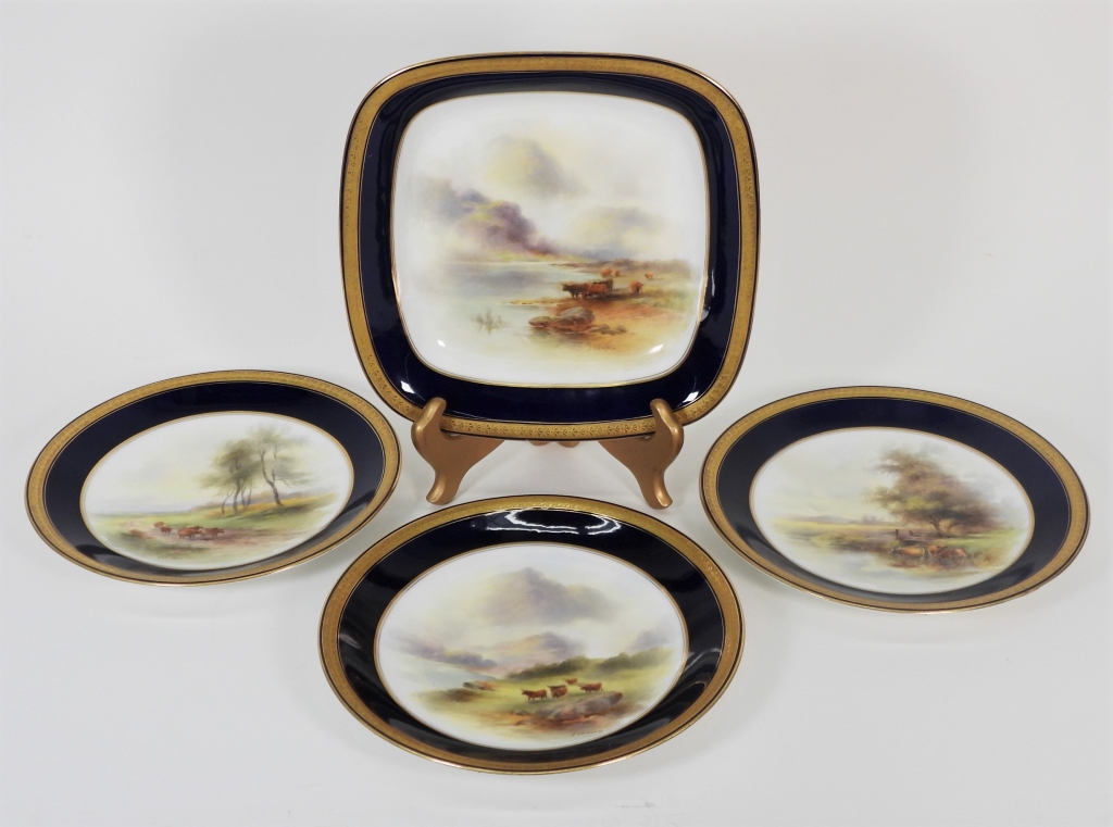 4PC J. STINTON FOR ROYAL WORCESTER