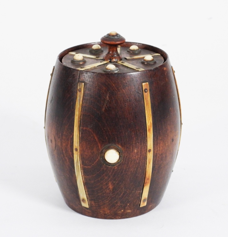 19C SAILOR MADE TEA CADDY United