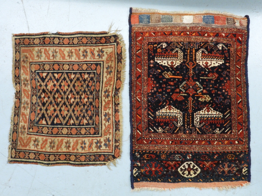 2PC MIDDLE EASTERN BAG FACE CARPET 3ccc9c