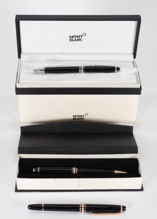 3PC MONTBLANC MEISTERSTUCK PENS