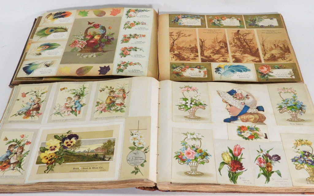 LG COLLECTION 19C TRADE CARD ALBUM