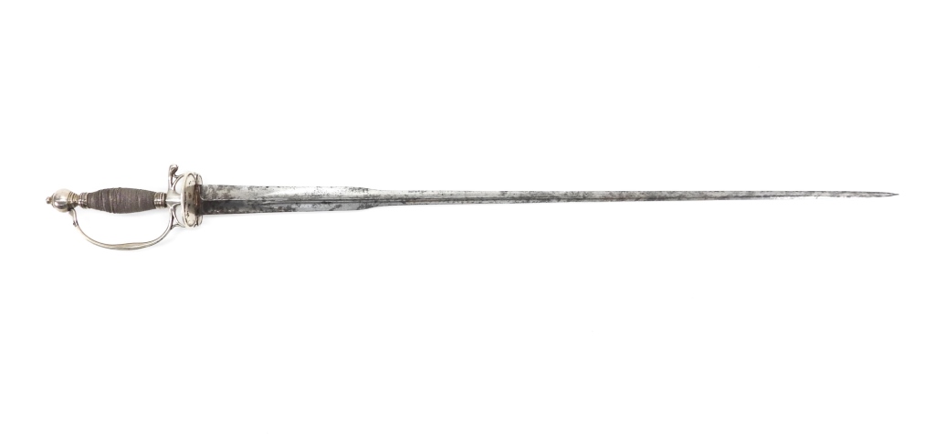 AMERICAN-MADE SILVER HILTED SMALLSWORD