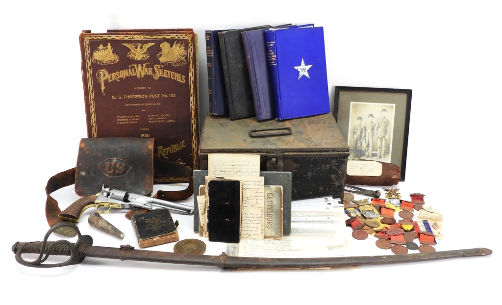 CIVIL WAR ITEMS IDENTIFIED TO JOSEPH