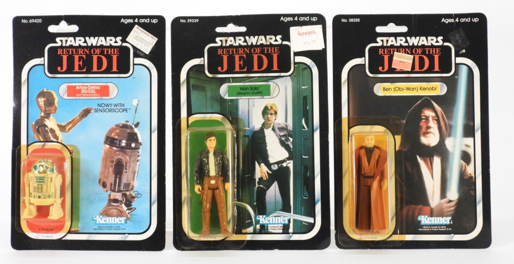 KENNER STAR WARS ROTJ OBI WAN HAN 3cce66