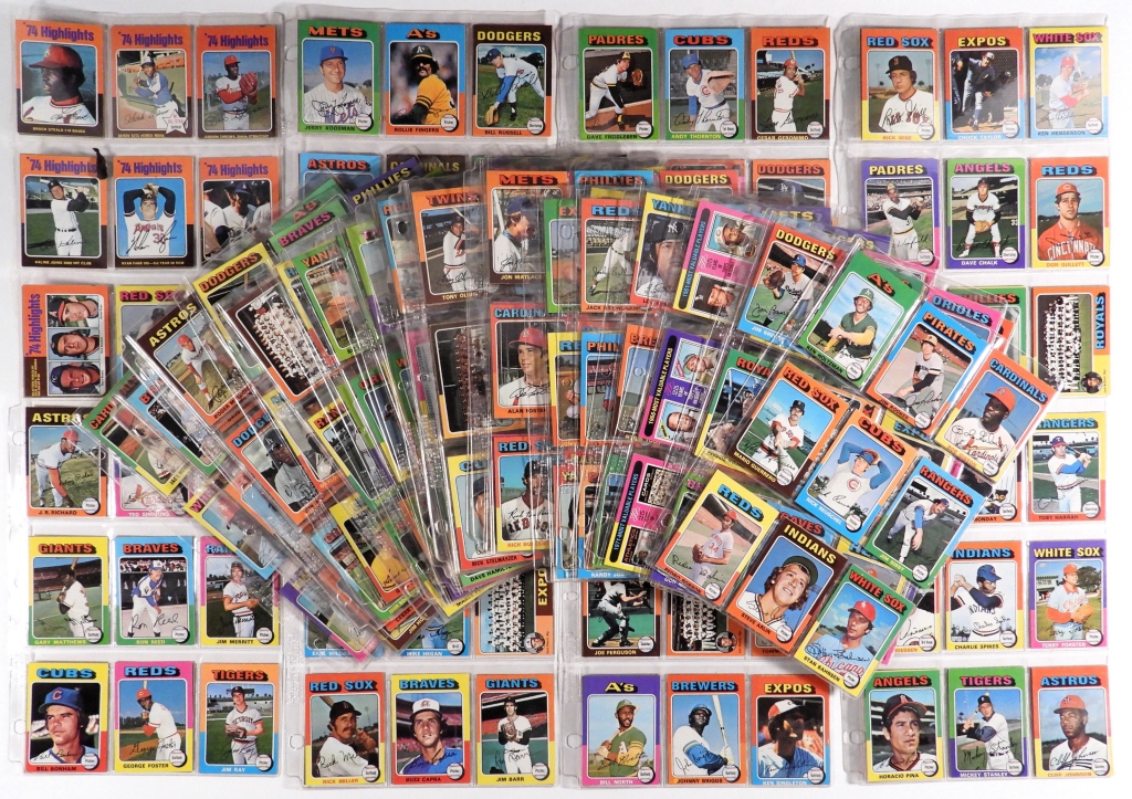 660PC 1975 TOPPS BASEBALL COMPLETE 3ccef0