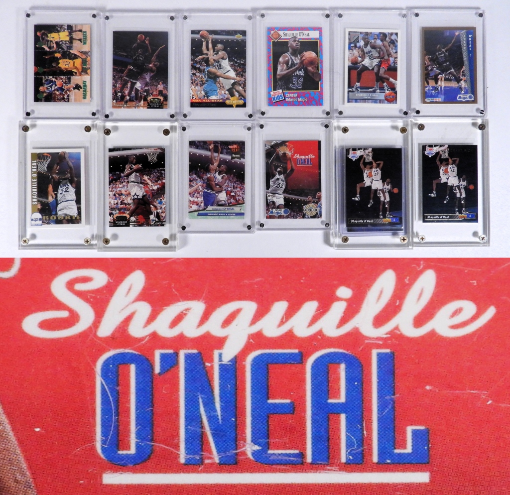 12PC 1992 BASKETBALL SHAQUILE O NEAL 3cceff