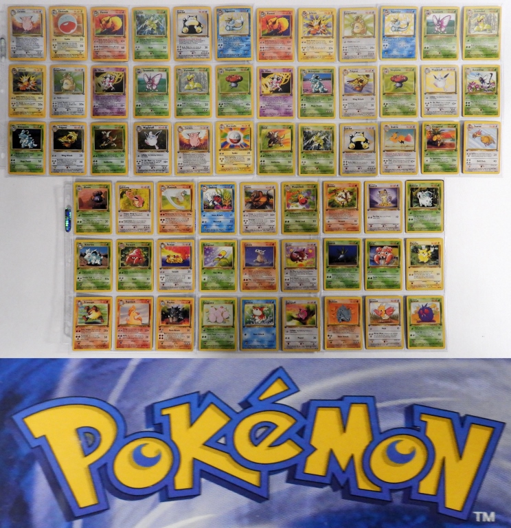 1999 POKEMON JUNGLE COMPLETE TRADING 3ccf18