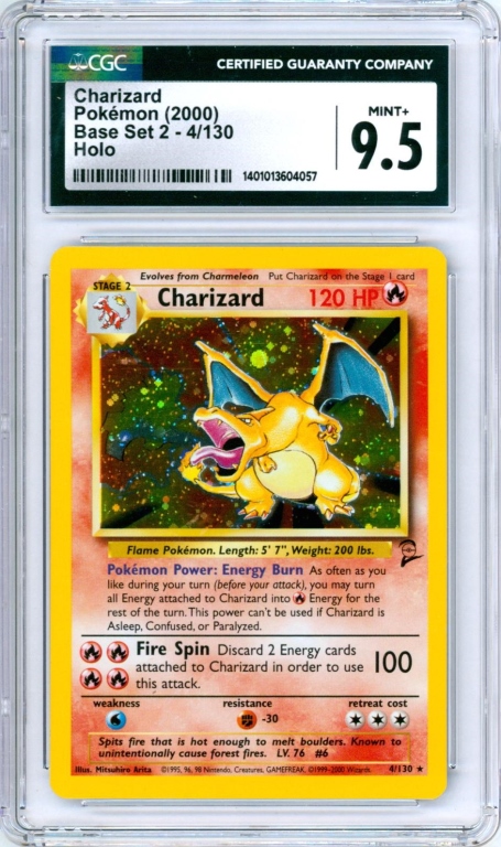 2000 POKEMON BASE SET 2 CHARIZARD