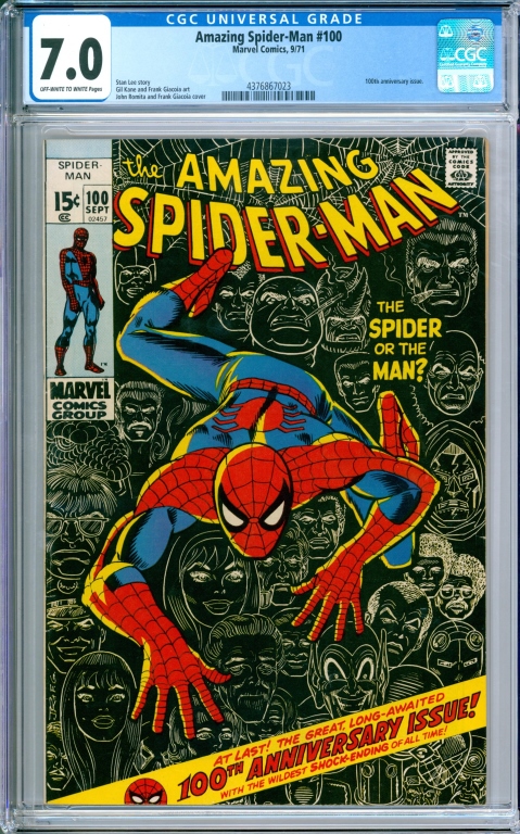 MARVEL COMICS AMAZING SPIDER-MAN #100