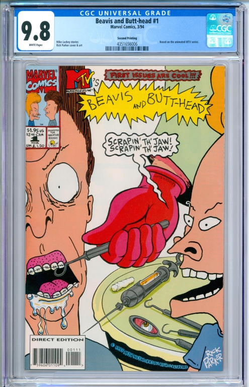 MARVEL COMICS BEAVIS AND BUTT-HEAD