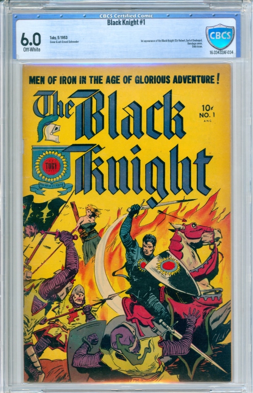 TOBY PRESS BLACK KNIGHT #1 CBCS 6.0