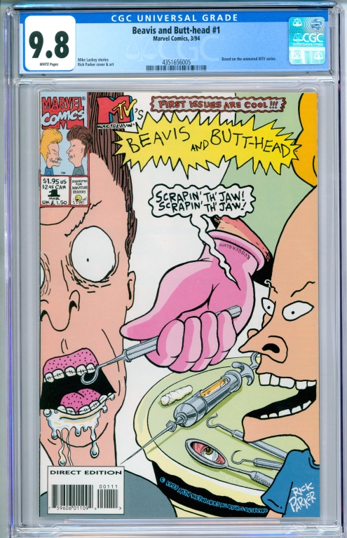 MARVEL COMICS BEAVIS AND BUTT HEAD 3ccfc9