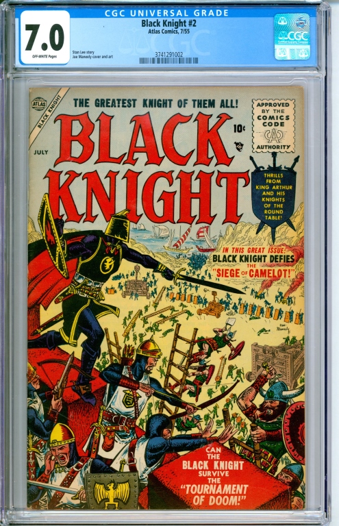 ATLAS COMICS BLACK KNIGHT 2 CGC 3ccfd0