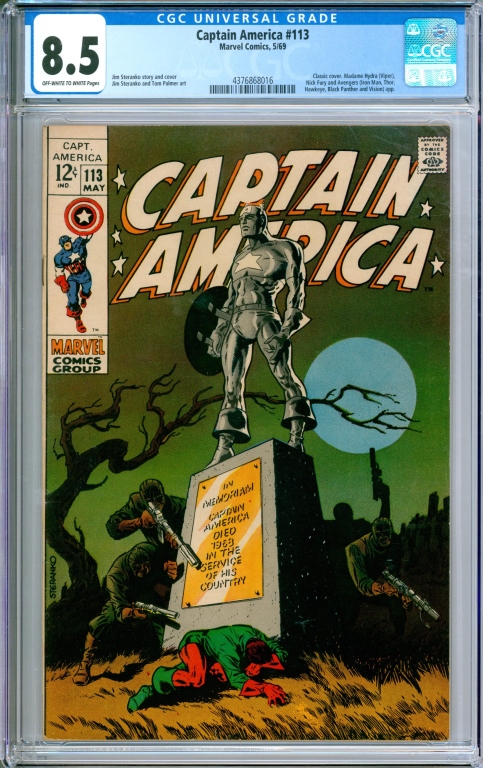 MARVEL COMICS CAPTAIN AMERICA 113 3ccfdf