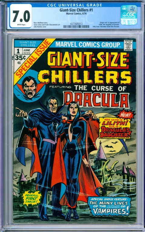 MARVEL COMICS GIANT-SIZE CHILLERS