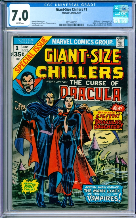 MARVEL COMICS GIANT-SIZE CHILLERS #1