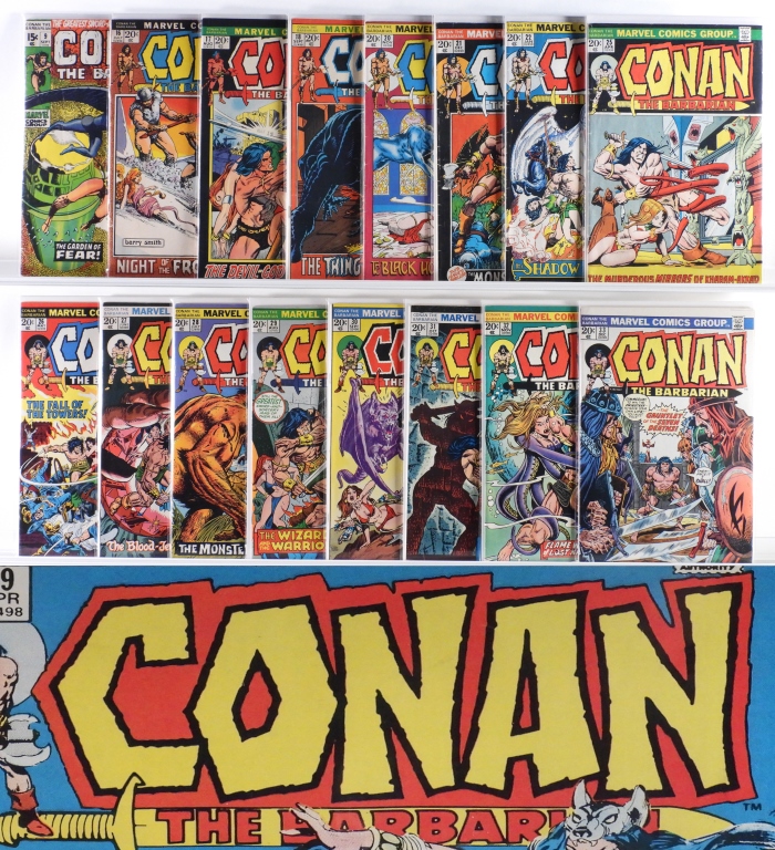 31 MARVEL COMICS CONAN THE BARBARIAN