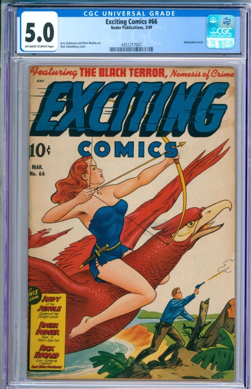 NEDOR PUBLICATIONS EXCITING COMICS #66