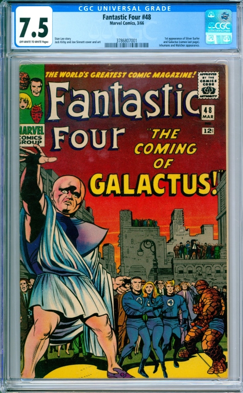 MARVEL COMICS FANTASTIC FOUR 48 3cd021