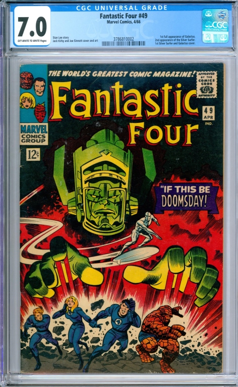 MARVEL COMICS FANTASTIC FOUR 49 3cd022