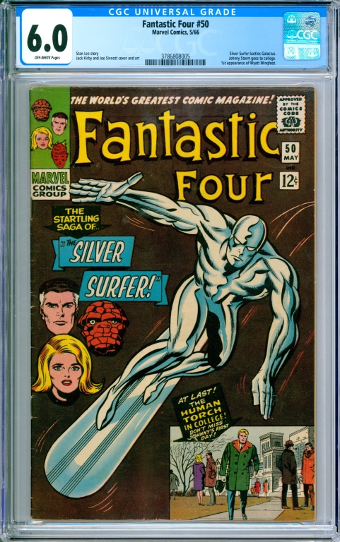 MARVEL COMICS FANTASTIC FOUR #50 CGC