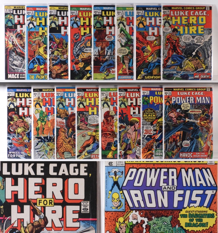 63PC MARVEL COMICS HERO FOR HIRE