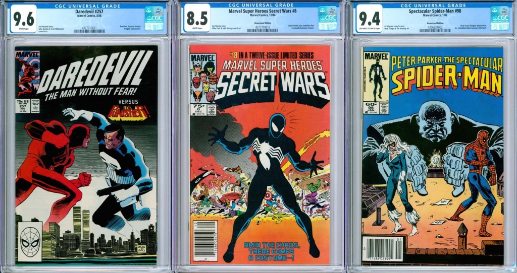 3PC MARVEL COMICS MODERN KEY CGC 3cd03c