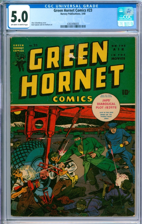 HARVEY PUB. GREEN HORNET COMICS