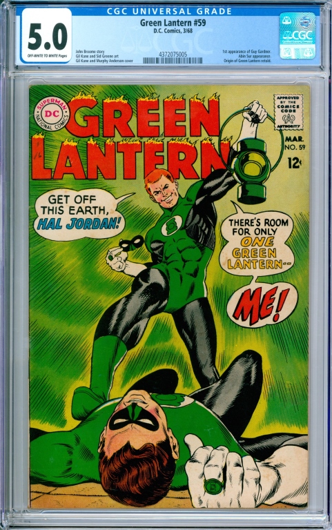 DC COMICS GREEN LANTERN #59 CGC