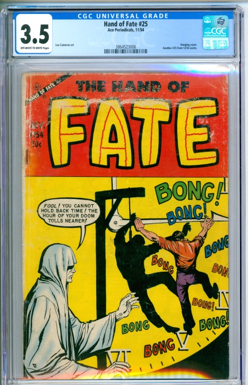 ACE PERIODICALS HAND OF FATE #25