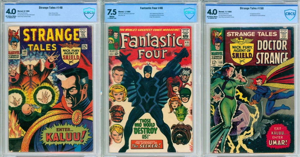 3PC MARVEL COMICS SILVER AGE CBCS 3cd04a