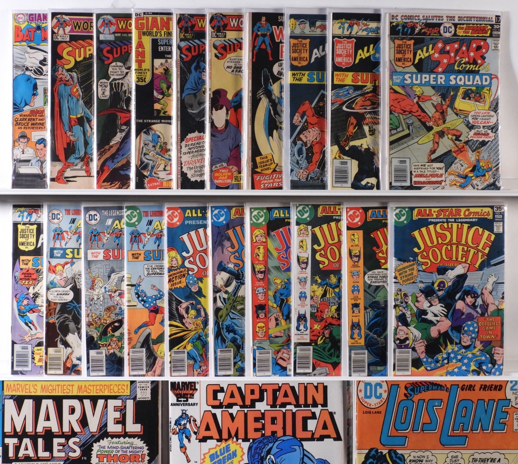 DC MARVEL COMICS SILVER TO MODERN