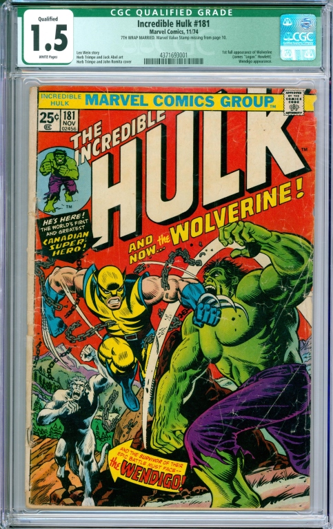 MARVEL COMICS INCREDIBLE HULK 181 3cd06c