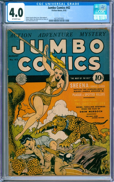 FICTION HOUSE JUMBO COMICS #42