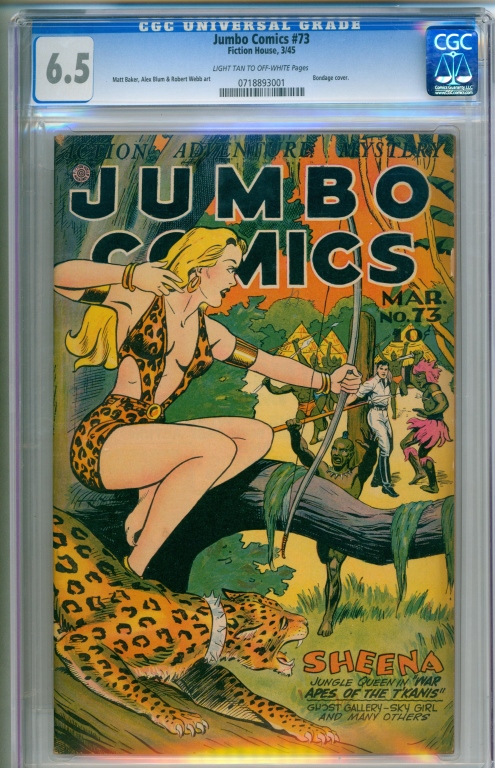 FICTION HOUSE JUMBO COMICS #73